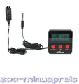 Digitalthermometer u. Hygrometer, jeweils mit Fernfühler, Temperatur Überwachung