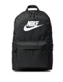 Nike, Heritage, Rucksack, Schwarz/Schwarz/Weiß, 25Lt, Unisex Erwachsener