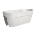 Elho Blumentopf Geländer Vibia Glocke Blumenbrücke 60Cm Seidiges Weiß