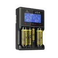 Xtar VC4  Ladegerät für Lithium-Ionen Akkus der Größen 10440 bis 32650 und NiMH