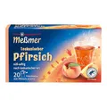Meßmer Ländertee Toskanischer Pfirsich | Früchtetee mit Pfirsich-Aroma | 20 Teebeutel | süß-saftig