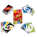 Mattel W2087 UNO Kartenspiel Spiel 108 Karten Familienspiel für 2-10 Spieler