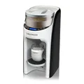Baby Brezza Formula Pro Advanced – Automatischer Flaschenzubereiter – Mischt Milchpulver & Wasser perfekt per Knopfdruck – 3 Temperaturen – Für alle Flaschen & Pulver – BPA-frei – Weiß/Schwarz