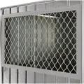 Globel Industries Fenster Seitenfenster 62 x 62 für Gerätehäuser Skillion Dream und Lean-To schwarz 75 cm