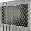 Globel Industries - Seitenfenster '124 X 75' Für Gerätehäuser 'skillion' 'dream' Und 'lean-to', Anthrazit, 124 X 75 Cm