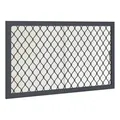 Globel Industries Seitenfenster "124 x 75" für Globel Industries Gerätehäuser "Skillion" "Dream" und "Lean-To", anthrazit, 124 x 75 cm