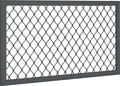 Globel Fenster-Set 1 124 x 75 cm anthrazit