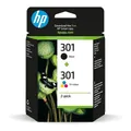 Set Druckerpatronen für Drucker Marke HP Modell Serie 301 301 Twin Pack N9J72AE