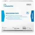 Dr. Schumacher Descoderm Pads Desinfektionstücher, steril 00-401-T100-01 , 1 Faltschachtel = 100 Sachets (50 Doppelsachets)