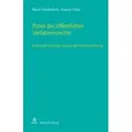 Praxis des öffentlichen Verfahrensrechts Eine systematische Analyse der Rechtsprechung