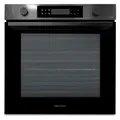 Samsung DualCookTM Einbaubackofen, 76 l, *, Pyrolyse, Schwarzer Edelstahl, Serie 4, Groß, Elektrischer Ofen, 76 l, 3950 W, 76 l, 1600 W - Schwarz