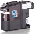 ToMax Premium ersetzt Brother LC-127XLBK Tintenpatrone, schwarz