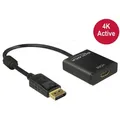 DELOCK 62607 - DisplayPort Adapter, DP 1.2 Stecker auf HDMI Buchse