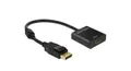 Delock Modem Adapter DisplayPort 1.2 Stecker zu HDMI Buchse 4K