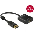 DeLock DisplayPort 1.2   HDMI (ST-BU) Adapter 4K Schwarz 62607
