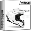 AIROH OFFROAD-HELM FÜR MOTORRAD TWIST 3 TW314 COLOR GLANZWEISS S
