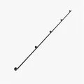 pamo. design Handlauf Treppenhandlauf, 392 cm Gesamtlänge, (5 Teller zur Wandbefestigung), Treppenführung zur Wandmontage schwarz 392 cm