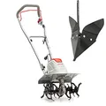 IKRA Elektro Bodenhacke FEM 1500, DREI Arbeitsbreiten 17, 30 & 45cm, Arbeitstiefe 23cm, Starke 1500W, inkl. Häufelpflug