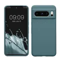kwmobile Handyhülle für Google Pixel 8 Pro Hülle, für Pixel 8 Pro Case - Hülle Silikon - kabelloses Laden - Arctic Night