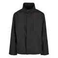 URBAN CLASSICS Langmantel Urban Classics Herren Double Pocket Nylon Crepe Jacket schwarz XL (54/56)