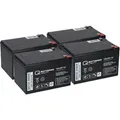 Akku kompatibel E-Scooter Mach 1 1886 48V 4x 12LCP-12 12V-13Ah AGM Blei QB