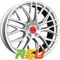 MAM RS4 matt silver painted 8x18" ET45 LK5 112 ML 72.6 Alufelgen 18 Zoll