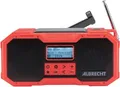 Albrecht DR 112 DAB+ Outdoor Kurbelradio Schwarz Rot (27911)
