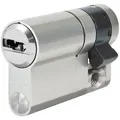 ABUS Profilzylinder Türzylinder 30/45 Bravus 2000, Doppelzylinder mit 5 Wendeschlüssel, Sicherheitszylinder mit technischem Kopierschutz + Sicherungskarte 30/45 mm