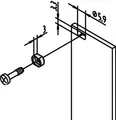 SCHROFF SLEEVE BRASS M2,5 NICK (10PCS/KIT) - Rack-Zubehör (21100659)