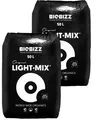 Biobizz Light Mix 2 x 50L Säcke, Gesamt 100L Perlite Grow Pflanzen Blumen Erde