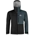 Ortovox 3L Ortler Jacket Men - Hardshelljacke - XL - black raven