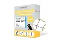 PIUPET Katzennetz drahtverstärkt schwarz 4 m, 3 m