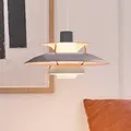 Pendelleuchte Louis Poulsen, PH 5 Mini, dimmbar, Grau, für Wohnzimmer, Metall, Design - 16.3