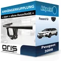 Für Peugeot 3008 05.2009-11.2009 ORIS Anhängerkupplung starr neu
