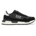 EA7 Unisex. 7X000380_AF19175 Vintage Turnschuhe Schwarz (44), Wohnung, Schnürsenkel, Sportlich