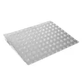 TRUTZHOLM Türschwellenrampe von 4-10 cm Höhe Traglast 250 kg Aluminium grau Stufenrampe Türrampe Überfahrhilfe (4-6 cm)