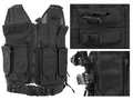 MFH USMC Taktische Weste Schwarz Unisex Nylon