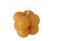 Aspinaworld Bienenwachskerze Bubble Kerze 6 cm – Kerze aus Bienenwachs