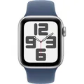 Apple Watch SE 40mm GPS 2. Gen Sport S/M silber/denim