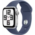 Apple Watch SE 40mm GPS Sportarmband Silber/Denim