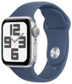 Apple Watch SE (2024) Digital 40 mm Smartwatch Rechteckig 18 h 326 ppi  Silber