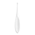 Satisfyer, Auflegevibrator, Tip Vibrator, Twirling Fun', 17,5 cm, wasserdicht (IPX7), wiederaufladbar, hautfreundliches Silikon, Farbe:weiß