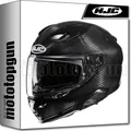 INTEGRALHELM FÜR MOTORRAD HJC F71 CARBON  SCHWARZ XL