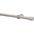 Gardinia  Gardinenstangen-Set Shorty Ø 2,5 cm Eiche Castell Gekälkt 160 cm FSC®
