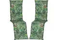 NYVI Sesselauflage Relaxliegenauflagen 2er Set Piemont 171x46cm mit 8cm Polster Auflage, (2 St), Auflage für Relaxsessel, UV-Fest, Befestigungsband, Atmungsaktiv