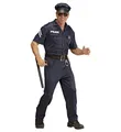 Polizist Streifenpolizist Polizeikostüm Kostüm Polizei Männerkostüm Gr. S neu