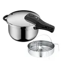 WMF Schnellkochtopf Perfect 4,5L Edelstahl Induktion 22cm Neu mit Dämpfeinsatz