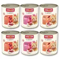 animonda Carny Adult Herzhafte Variation (6 x 800 g), Katzennassfutter für ausgewachsene Katzen, Nassfutter mit 100 % frischen, fleischlichen Zutaten, Katzenfutter ohne Getreide und Zucker
