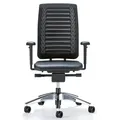 Girsberger Reflex mit Lumbalstütze - gepolsterter Bürodrehstuhl mit...