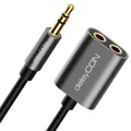 3,5mm Klinke Adapter Splitter AUX Kopfhörer Klinkenkabel Audio HiFi Kabel Klinke